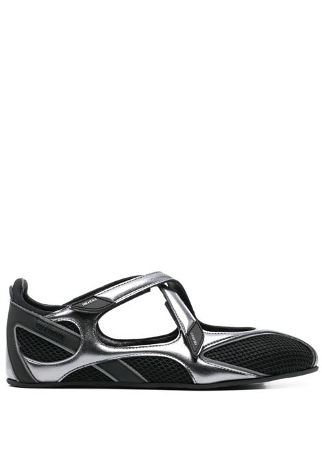 Black nomad ballerina flat The attico - women THE ATTICO | 250WSH00871MIX024AA100
